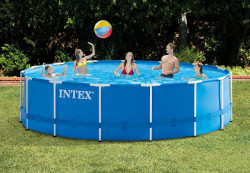 Intex Metal Frame Set okrugli bazen za dvorište sa metalnim ramom + komplet opreme 457x122cm ( 28242 ) - Img 8