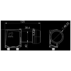 Inverto LNB Twin, šum 0,2dB, Home Premium, DVB-S2 ( HD - UHD ) - IDLP-TWL413-PREMU-OPN-2