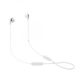 JBL T215 BT white bežične bluetooth earbud slušalice, univerzalne kontrole, mikrofon,bele