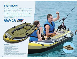 JiLong Čamac Fishman 300 za 2+1 osobe 252x125x40cm ( 26-502300 ) - Img 2