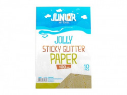 Jolly papir samolepljiv, linije, svetlo zlatna, A4, 10K ( 136051 )