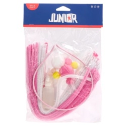 Junior crafty creativ set za pravljenje rajfa roze ( 137254 )