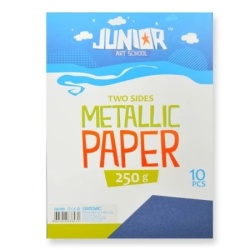 Junior jolly metallic paper papir metalik a4 250g 10k - odaberite nijansu tamno plava ( 136109 )