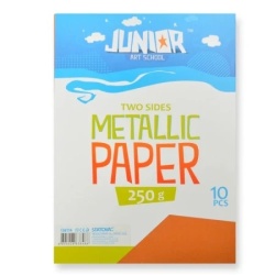 Junior jolly metallic paper papir metalik a4 250g 10k - odaberite nijansu bronza ( 136114 )
