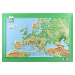 Junior mount everest reljefasta mapa a3 evropa zelena ( B2C04880 )