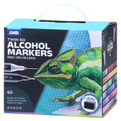 Junior twin 60 alkoholni marker dupli vrh miks 60k ( 140028 )