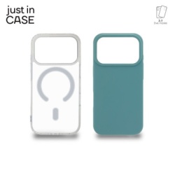 Just in case 2u1 Extra case MAG MIX PLUS paket maski za telefon za iPhone 17 Pro ZELENI ( MAGPL123GN )