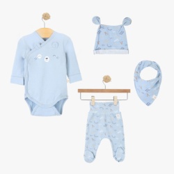 Just kiddin baby set "Boys Varsity" 4/1, 56 ( 17001630 )