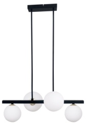 Kama Viseća Lampa Crno Zlatna 4x28W G9 ( 15038 )