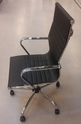 Kancelarijska fotelja EC310 od eko kože - Crna ( 395310 ) - Img 3