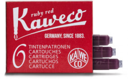 Kaweco patrone za naliv pero 1/6 Ruby red ( E310 )