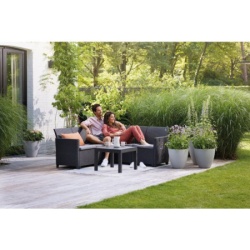 Keter Baštenska garnitura ugaona marie 5 seater, grafit ( CU 252710 )-5