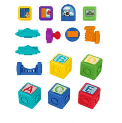 Kids ii baby einstein aktiviti igracka bridge & learn magnetic blocks 12818 ( SKU12818 )  - Img 3