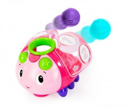 Kids II igračka na potez bubamara sa lopticama 9309 roze ( SKU9309 )