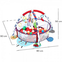 KikkaBoo podloga za igru sa 30 loptica ladybug ( KKB10236 ) - Img 2
