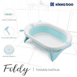 KikkaBoo sklopiva kadica foldy mint ( KKB70023 ) - Img 3