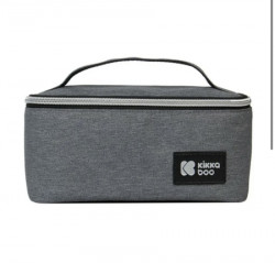 KikkaBoo termo izolovana torba za hranu Foody 19x10x7cm Dark Grey ( KKB20052 ) - Img 1