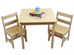 Kinder home dečiji sto sa 2 stolice braon ( TF-4540 ) - Img 3