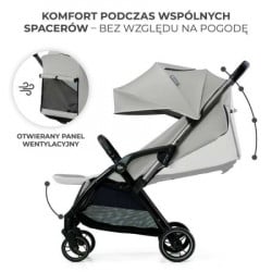 Kinderkraft kolica apino dove grey ( KSAPIN00GRY0000 ) - Img 2