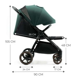 Kinderkraft kolica mitzy jade green ( KSMITZ00GRE0000 )-2