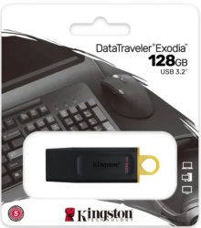 Kingston 128GB DTX/128GB USB Flash memorija 3.2 Black/Yellow