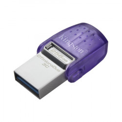 Kingston 256GB USB flash drive, 2-in-1 USB 3.2 Type-C & Type-A, DataTraveler microDuo 3C ( DTDUO3CG3/256GB ) - Img 3