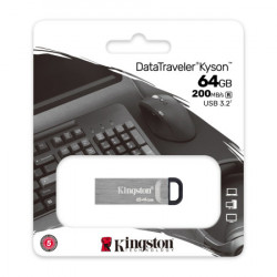 Kingston 64GB USB flash drive, USB 3.2 Gen.1, DataTraveler kyson ( DTKN/64GB ) - Img 2