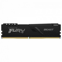 Kingston DDR4 16GB 2666MHz [fury beast], CL16 1.2V, w/Heatsink memorija ( KF426C16BB/16 )