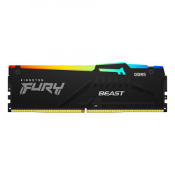 Kingston DDR5 16GB 5200MHz [fury beast RGB], CL36 1.25V, w/RGB heatsink memorija ( KF552C36BBEA-16 ) - Img 3