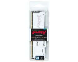 Kingston DIMM DDR5 64GB (2x32GB kit) 6000MT/s KF560C36BWEAK2-64 fury beast RGB White EXPO memorija - Img 2
