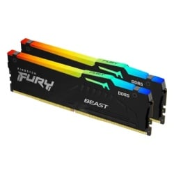 Kingston kf556c36bbeak2-32 memorija ddr5 32gb 5600mhz  Fury Beast RGB -1