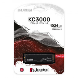 Kingston M.2 NVMe 1TB SSD, KC3000 ( SKC3000S/1024G )  - Img 3