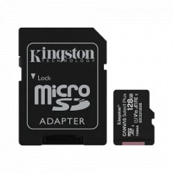 Kingston micro SD 128GB SDCS2/128GB + sd adapter - Img 1