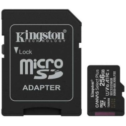 Kingston SelectPlus gen 3 MikroSD mem.kart.256GB