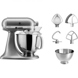 KitchenAid KA5KSM175PSECU sjajno sivi Artisan Standmixer - Img 1