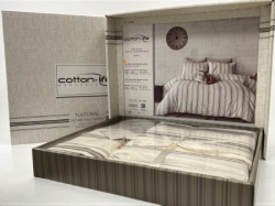 Komplet set posteljina Cotton-Life 160x220cm Kahve ( VLK000422-kahve )