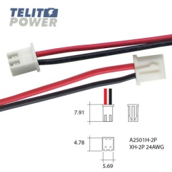 Konektor XH-2P 24AWG ( P-2309 )