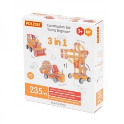 Konstruktor set 3u1 - građevinske mašine 235 pcs ( 17/86648 )