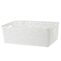 Korpa čipkasta 39x27x14cm ( 18548 )