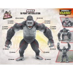Lanard Primal Clash Boss Gorila 20 Cm ( 1043494 )-2
