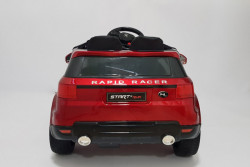 Land Rover Mini - Auto na akumulator sa kožnim sedištem i mekim gumama - Crveni - Img 8
