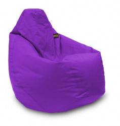 Lazy Bag - fotelje - prečnik 90 cm - Ljubičasti