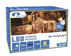 LED lampice 100 komhladno belal 10 m ( KDK 004 ) - Img 1