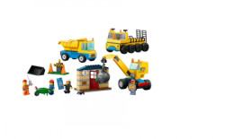 Lego city great vehicles construction trucks and wrecking ball crane ( LE60391 ) - Img 2
