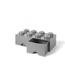 Lego fioka (8): Tamnosiva ( 40061754 )