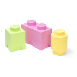 Lego kutije za odlaganje set (3 kom): pastelne boje ( 40140802 ) - Img 2