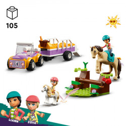 Lego Prikolica za konje i ponije ( 42634 ) - Img 8