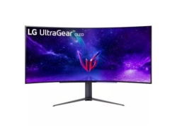 LG 44.5" curved ultragear oled wqhd 3440x1440@240hz gaming monitor ( 45GR95QE-B ) -1