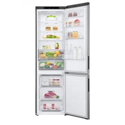 LG GBP62PZNCC1 kombinovani frižider, total no frost platinum silver, bočna ručka, 203 cm - Img 3