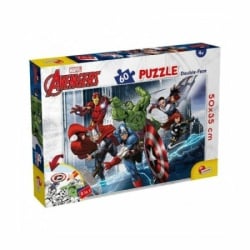 Lisciani 99696 52234 slagalica 60pcs marvel avengers 2 u 1 slozi i oboji ( 80306 )